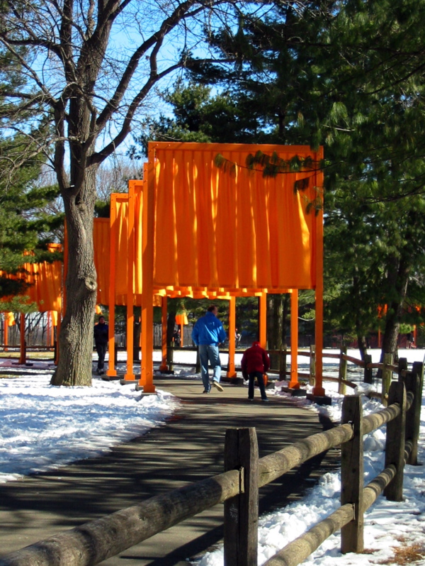 "The Gates" &agrave; Central Park (Christo)