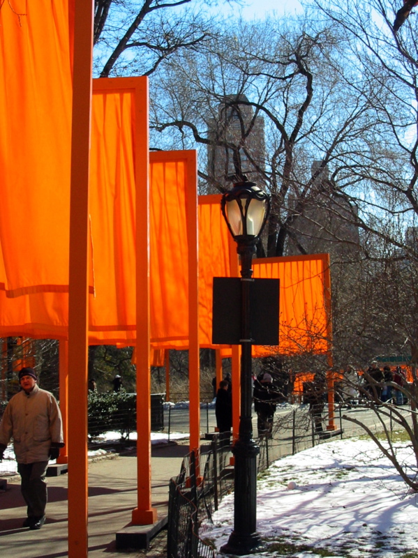 "The Gates" &agrave; Central Park (Christo)