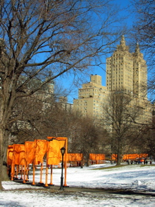 "The Gates" &agrave; Central Park (Christo)
