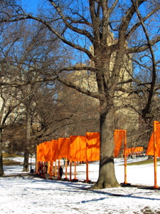 "The Gates" &agrave; Central Park (Christo)