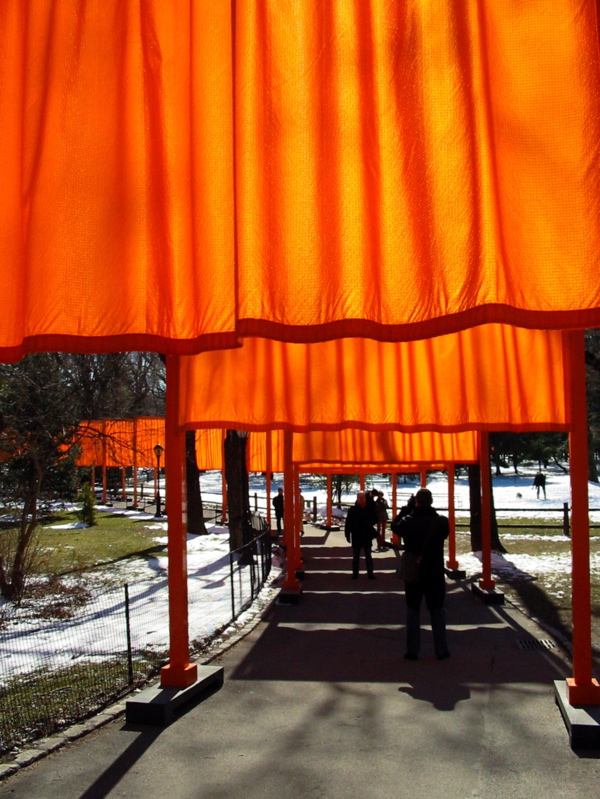 "The Gates" &agrave; Central Park (Christo)