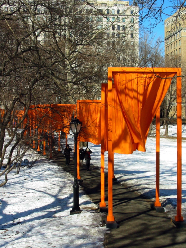 "The Gates" &agrave; Central Park (Christo)