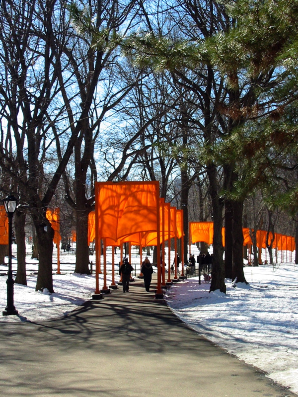 "The Gates" &agrave; Central Park (Christo)