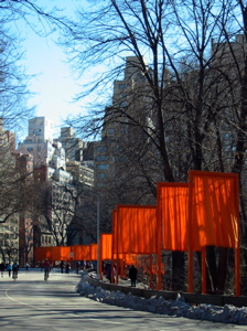 "The Gates" &agrave; Central Park (Christo)