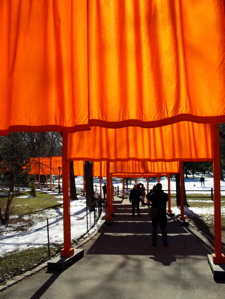 "The Gates" &agrave; Central Park (Christo)