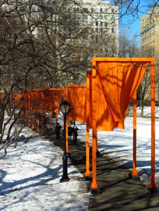 "The Gates" &agrave; Central Park (Christo)
