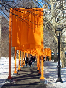 "The Gates" &agrave; Central Park (Christo)