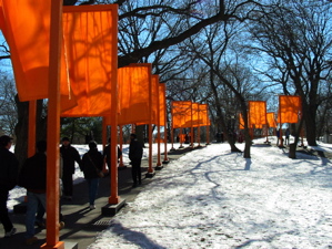 "The Gates" &agrave; Central Park (Christo)
