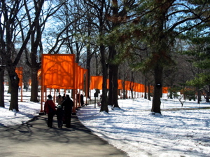 "The Gates" &agrave; Central Park (Christo)