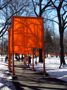 "The Gates" &agrave; Central Park (Christo)