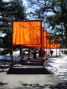 "The Gates" &agrave; Central Park (Christo)