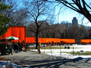 "The Gates" &agrave; Central Park (Christo)