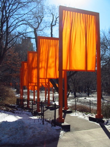 "The Gates" &agrave; Central Park (Christo)