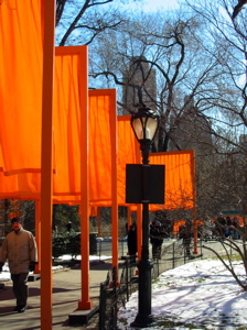 "The Gates" &agrave; Central Park (Christo)