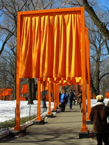 "The Gates" &agrave; Central Park (Christo)
