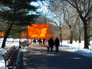 "The Gates" &agrave; Central Park (Christo)