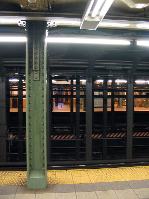 Attente du m&eacute;tro