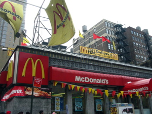 McDo livre &agrave; New York !