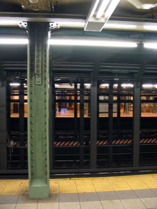 Attente du m&eacute;tro