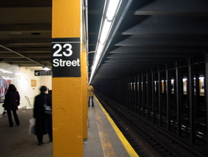 M&eacute;tro de la 23&egrave; rue