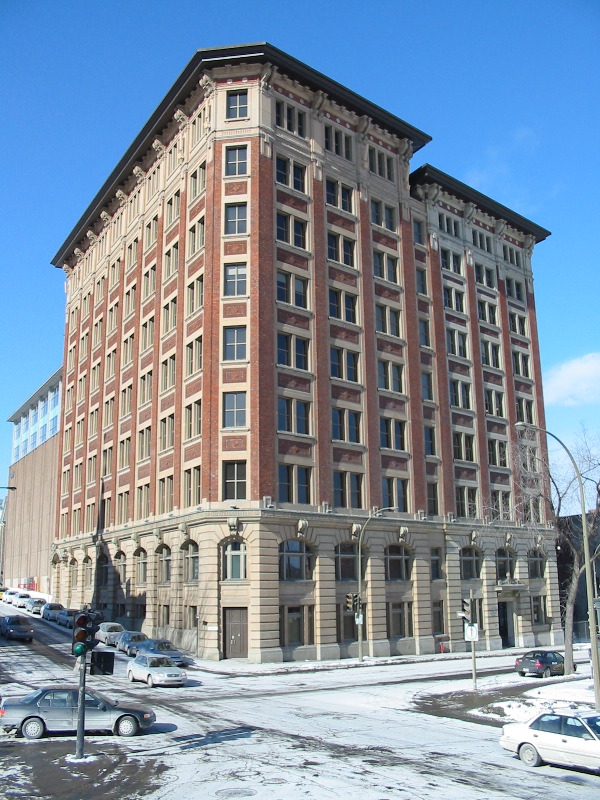 Building beside Place des Arts.