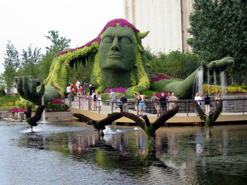 The Quebec Garden, The Legend of Mother Earth, Qu&eacute;bec (Canada)