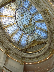 Verri&egrave;re du Neiman Marcus, construite en 1909, vue du rez-de-chauss&eacute;e