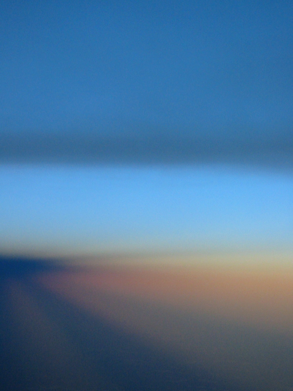 Couleurs magnifiques dans le ciel