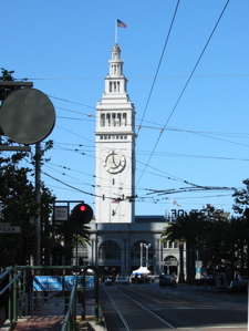 Tout les streetcars (et leur cables) m&egrave;nent au Ferry Building !
