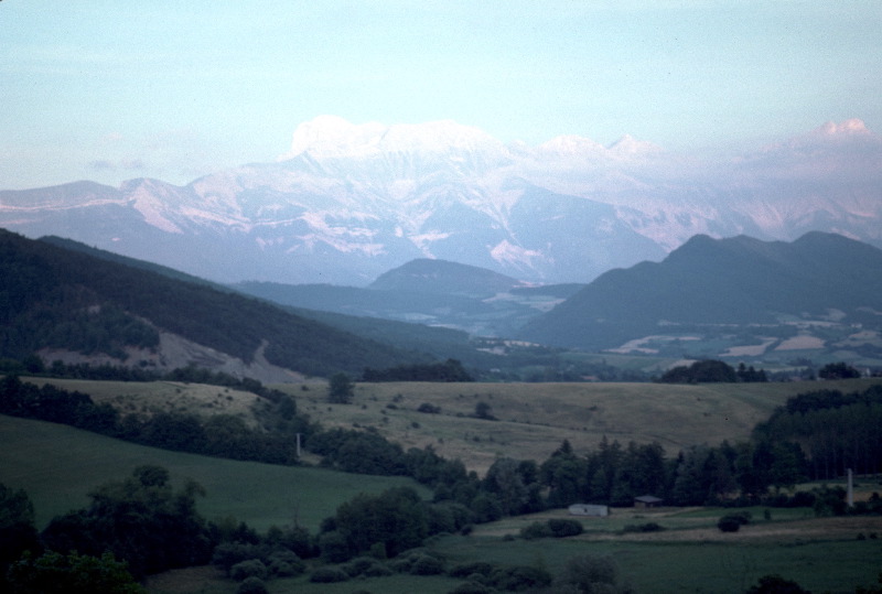 Vue de la Suisse, au passage