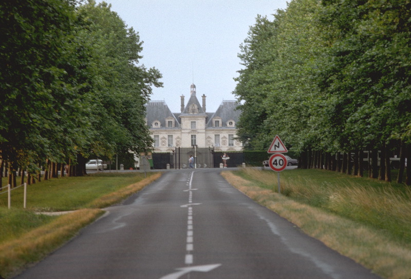 Ch&acirc;teau du domaine de Cheverny, tel qu'il inspira Herg&eacute;