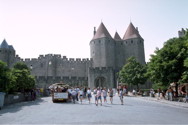 Vue d'ensemble de la Cit&eacute; de Carcasonne