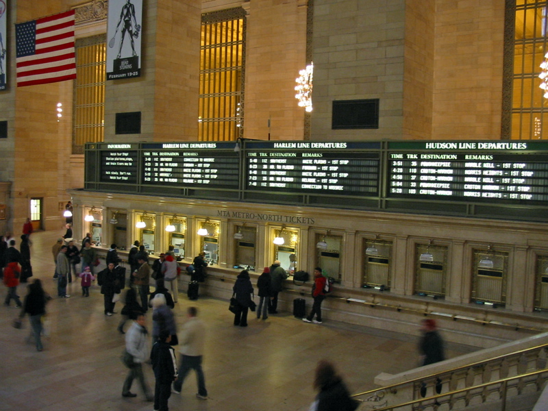 Comptoir des billets