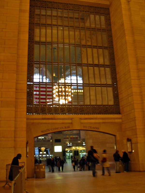 Vers la salle principale