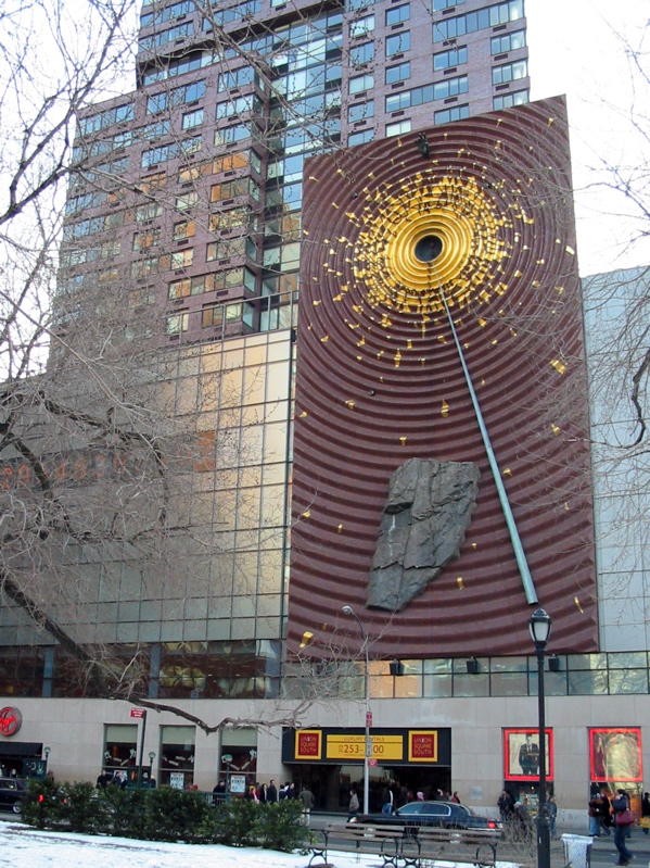 Metronome de Kristin Jones et Andrew Ginzel  (1999) oeuvre investigatrice sur la nature du temps (One Union Square South)