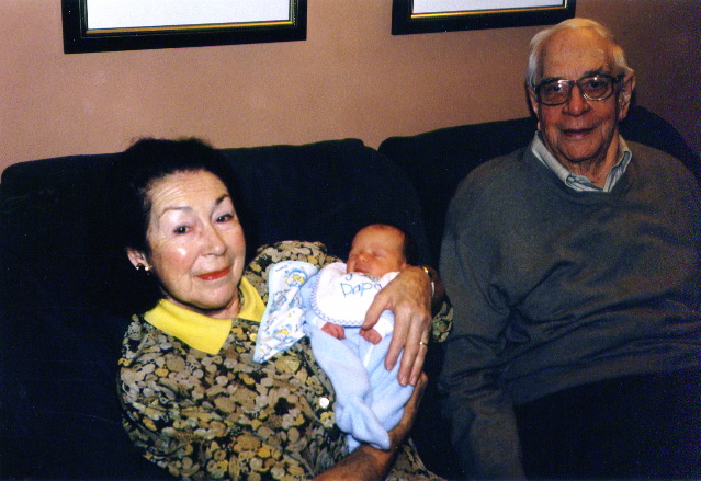 Mes grand-parents de Repentigny sont venu me voir le 30 d&eacute;cembre 2001