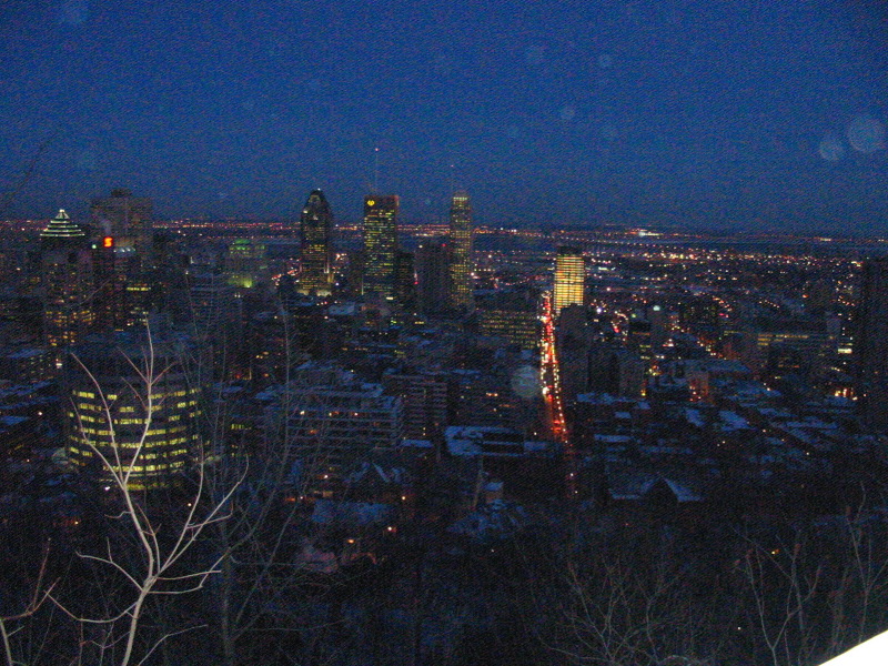 Centre-Ville, de nuit