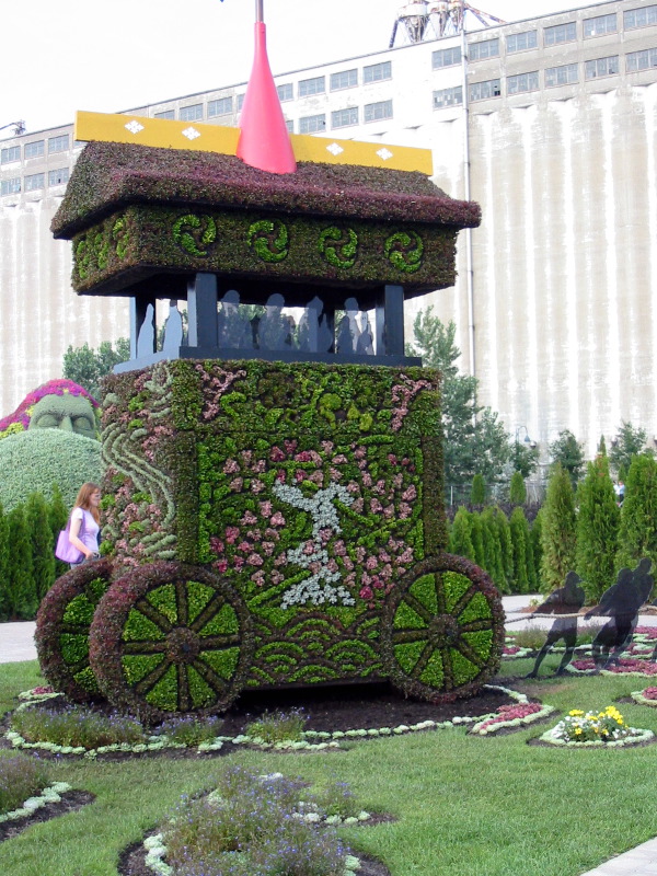 D&eacute;tail de la f&ecirc;te de Gion Matsuri