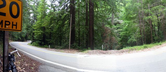 La route en montagne