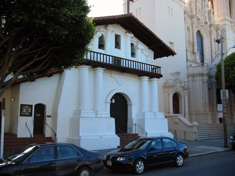 La chapelle de San Francisco de As&iacute;s (Mission Dolores) a &eacute;t&eacute; construite en 1791  (Dolores St.)