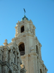 Clocher de la basilique de Mission Dolores