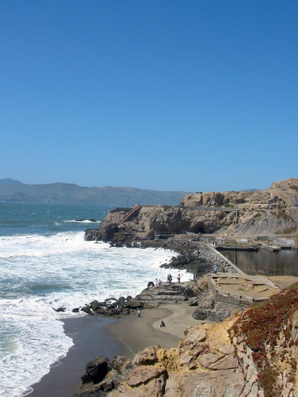 Parc Sutro Heights vu de Cliff House