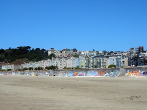 Condos devant Ocean Beach