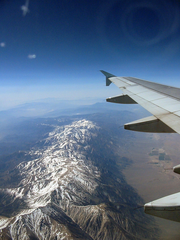Survol du Sierra Nevada