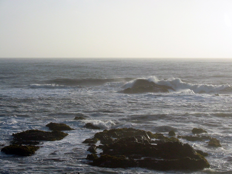 La mer vue de Pigeon Point, toujours aussi fascinante &agrave; regarder !