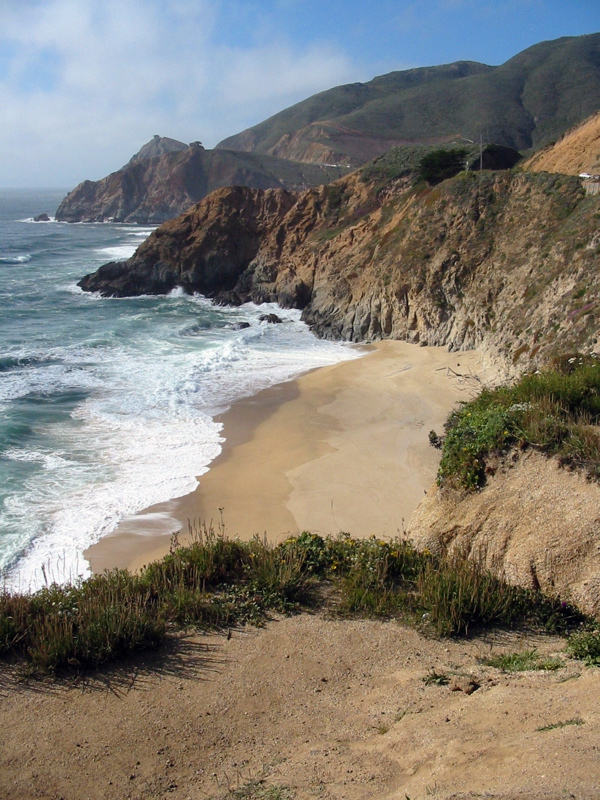 Sable et falaises