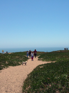 Fort Funston est un lieu populaire en famille
