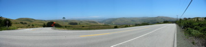 Panorama : Relief montagneux des terres