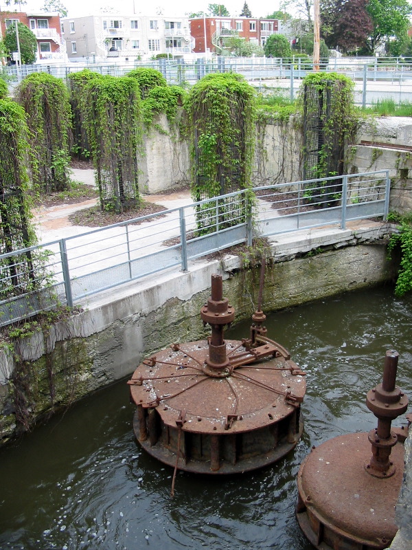 Autres structures du moulin.